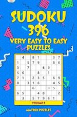 Sudoku 396 Very Easy to Easy Puzzles