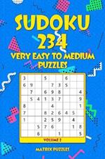 Sudoku 234 Very Easy to Medium Puzzles