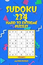 Sudoku 234 Hard to Extreme Puzzles