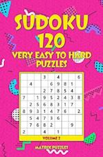 Sudoku 120 Very Easy to Hard Puzzles