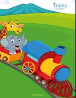 Trains Coloring Book 1