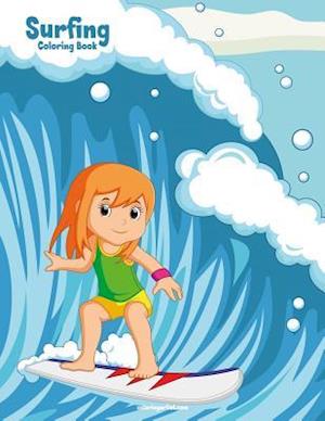 Surfing Coloring Book