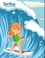 Surfing Coloring Book