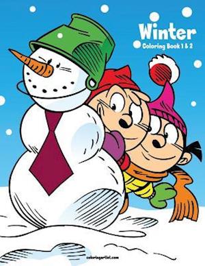 Winter Coloring Book 1 & 2