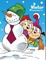 Winter Coloring Book 1 & 2