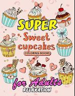 Sweet Cupcake Coloring Book