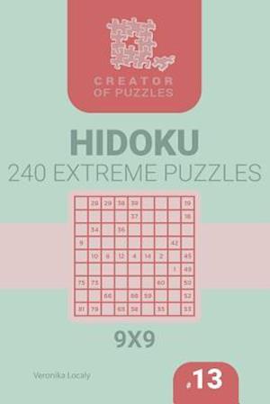 Creator of puzzles - Hidoku 240 Extreme (Volume 13)