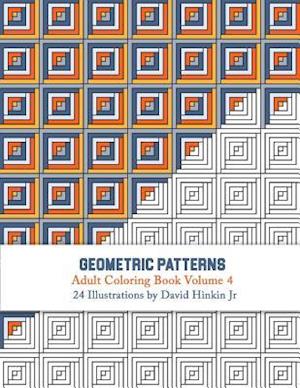 Geometric Patterns - Adult Coloring Book Vol. 4