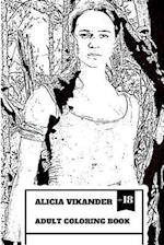 Alicia Vikander Adult Coloring Book