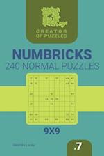 Creator of puzzles - Numbricks 240 Normal (Volume 7)