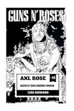 Axl Rose Adult Coloring Book