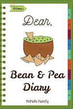 Dear, Bean & Pea Diary