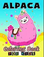 Alpaca Coloring Book for Kids