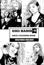 Gigi Hadid Adult Coloring Book