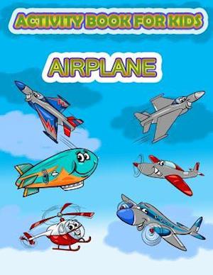 Activity Book for Kids Airplane