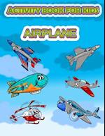 Activity Book for Kids Airplane