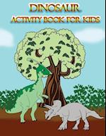 Dinosaur Activity Book for Kids