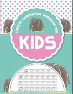 Cursive Handwriting Workbook for Kids