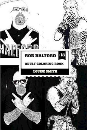 Rob Halford Adult Coloring Book