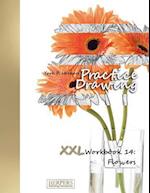 Practice Drawing - XXL Workbook 14: Flowers 