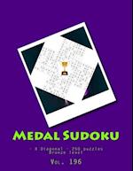 Medal Sudoku - X Diagonal - 250 Puzzles Bronze Level - Vol. 196