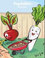 Vegetables Coloring Book 1