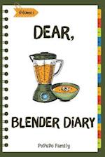 Dear, Blender Diary