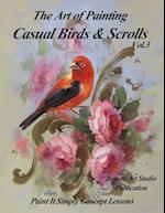 The Art of Painting Casual Birds and Scrolls Volume 3
