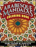 Arabesque Mandalas Coloring Book
