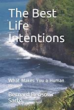 The Best Life Intentions