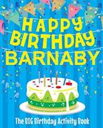 Happy Birthday Barnaby - The Big Birthday Activity Book