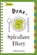 Dear, Spiralizer Diary