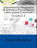 Geometría Sagrada & Sólidos Platónicos Libro Para Colorear