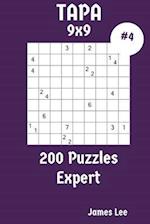 Tapa Puzzles 9x9 - Expert 200 Vol. 4