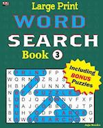 Large Print Word Search Book