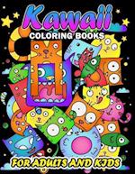 Kawaii Coloring Books for Adults and Kids