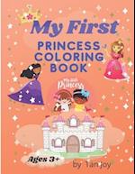 My First Princess Coloring Book