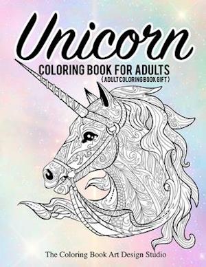 Unicorn Coloring Book for Adults (Adult Coloring Book Gift): Unicorn Coloring Books for Adults: New Beautiful Unicorn Designs Best Relaxing, Stress Re