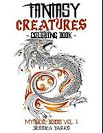 Fantasy Creatures Coloring Book