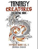 Fantasy Creatures Coloring Book