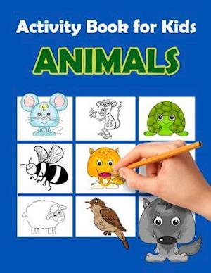 Activity Book for Kids Animals