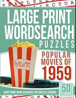 Large Print Wordsearch Top 50 Movies of the 1959