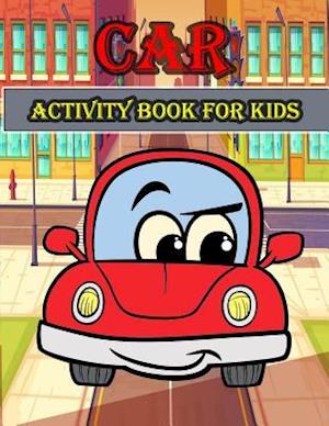 Car Activity Book for Kids