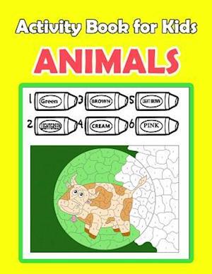 Activity Book for Kids Animals