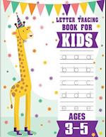 Letter Tracing Books for Kids Ages 3-5