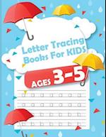 Letter Tracing Books for Kids Ages 3-5