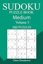 300 Medium Sudoku Puzzle Book