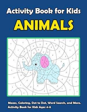 Activity Book for Kids Animals