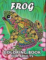 Frog Coloring Book for Adults
