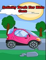 Activity Book for Kids Cars